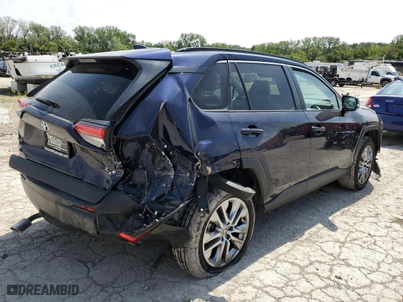 2021 Toyota RAV4 XLE Premium with VIN 2T3C1RFV7MW153560, listed as a Copart auction lot 66951414 with 68,799 mi miles and Salvage Title. Bid and sale history available at carsss.com. Image 3.
