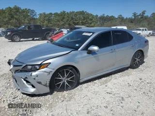 2023 Toyota Camry SE with VIN 4T1G11AK0PU751342, listed as a Copart auction lot 49345515 with 22,887 mi miles and Salvage Title. Bid and sale history available at DreamBid. Image 1.