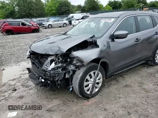 2020 Nissan Rogue S with VIN JN8AT2MT5LW042066, listed as a Copart auction lot 58563865 with 105,504 mi miles and Salvage title. Bid and sale history available at DreamBid. Image 15.