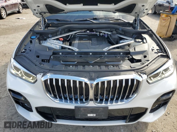 2022 BMW X5 sDrive40i with VIN 5UXCR4C06N9K56344, listed as a Copart auction lot 47600815 with 19,592 mi miles and Salvage Title. Bid and sale history available at carsss.com. Image 12.