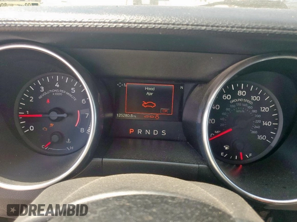 2018 Ford Mustang EcoBoost Premium with VIN 1FATP8UH3J5123986, listed as a Copart auction lot 59054595 with 125,280 mi miles and Salvage title. Bid and sale history available at DreamBid. Image 9.