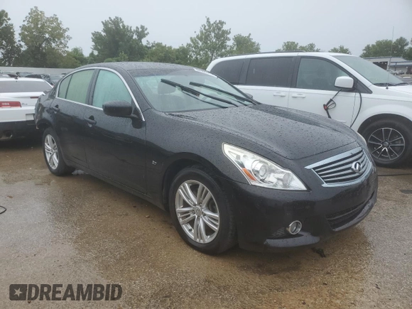 2015 Infiniti Q40 with VIN JN1CV6AR3FM520034, listed as a Copart auction lot 62925714 with 89,337 mi miles and Salvage Title. Bid and sale history available at carsss.com. Image 4.