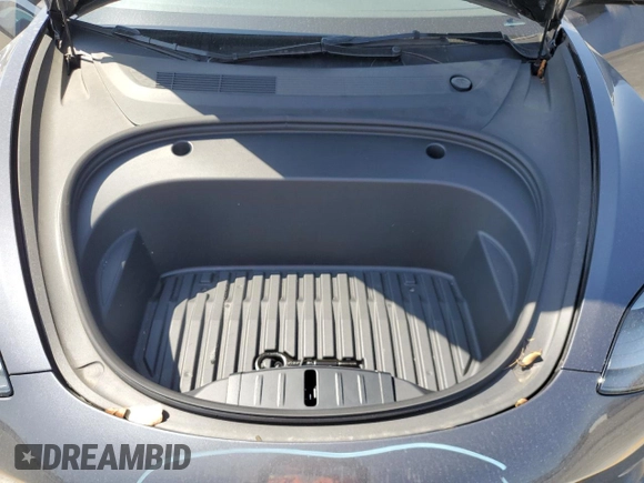 2023 Tesla Model 3 with VIN 5YJ3E1EA3PF695267, listed as a Copart auction lot 52559645 with 9,025 mi miles and Salvage title. Bid and sale history available at DreamBid. Image 11.