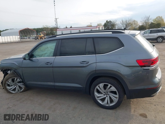 2022 Volkswagen Atlas SE with VIN 1V2HR2CAXNC556491, listed as a IAAI auction lot 41998305 with 12,310 mi miles and . Bid and sale history available at DreamBid. Image 14.