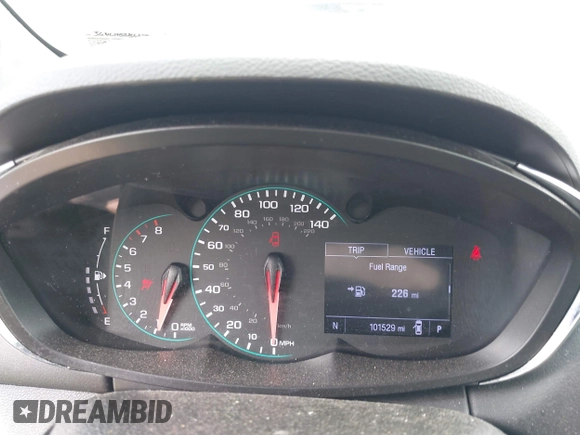 2020 Chevrolet Trax LS with VIN 3GNCJKSB2LL224969, listed as a IAAI auction lot 42506333 with 101,529 mi miles and . Bid and sale history available at DreamBid. Image 7.