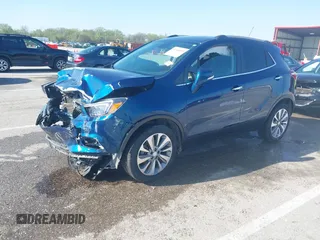 2019 Buick Encore Preferred with VIN KL4CJASB1KB767047, listed as a IAAI auction lot 41966059 with Not Provided miles. Bid and sale history available at carsss.com. Image 17.