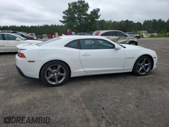 2014 Chevrolet Camaro LT with VIN 2G1FC1E3XE9255321, listed as a Copart auction lot 59483375 with 127,113 mi miles and Salvage title. Bid and sale history available at DreamBid. Image 3.