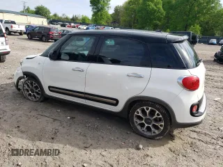 2014 FIAT 500L Trekking with VIN ZFBCFADH2EZ003859, listed as a Copart auction lot 54135675 with 151,095 mi miles and Salvage Title. Bid and sale history available at DreamBid. Image 2.