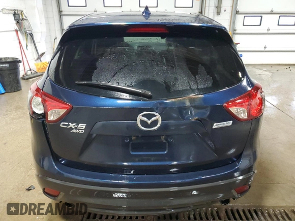 2015 Mazda CX-5 Grand Touring with VIN JM3KE4DY0F0493650, listed as a Copart auction lot 86371104 with 226,752 mi miles and Non Repairable. Bid and sale history available at DreamBid. Image 6.