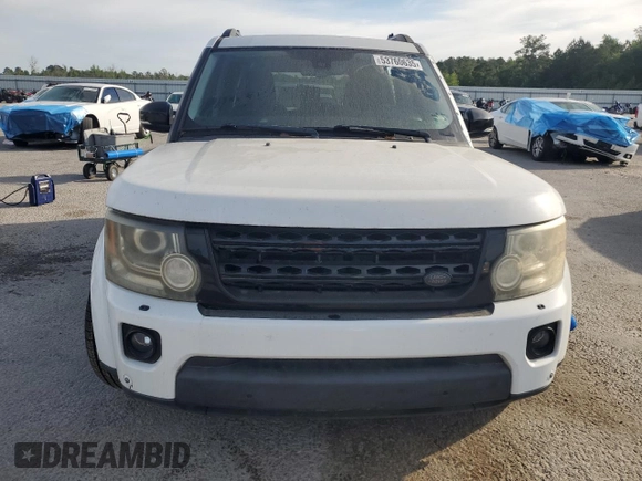2016 Land Rover LR4 HSE with VIN SALAG2V64GA824329, listed as a Copart auction lot 53760635 with Not Provided miles and Clean Title. Bid and sale history available at DreamBid. Image 5.