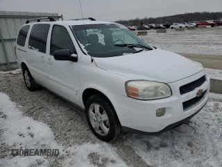 2007 Chevrolet Uplander LT w/3LT with VIN 1GNDV33157D154495, listed as a Copart auction lot 43268915 with 144,458 mi miles and Salvage Title. Bid and sale history available at carsss.com. Image 4.