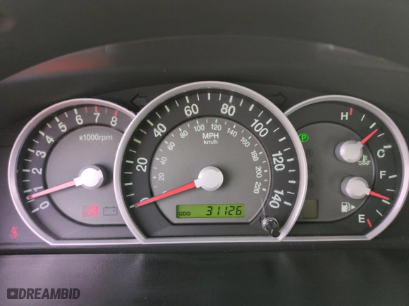 2007 Kia Sorento EX with VIN KNDJC736075717029, listed as a Copart auction lot 47631545 with 31,126 mi miles and Salvage Title. Bid and sale history available at carsss.com. Image 9.