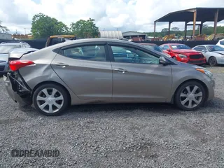 2013 Hyundai Elantra Limited with VIN 5NPDH4AE7DH419645, listed as a IAAI auction lot 41538041 with 53,935 mi miles and . Bid and sale history available at DreamBid. Image 13.