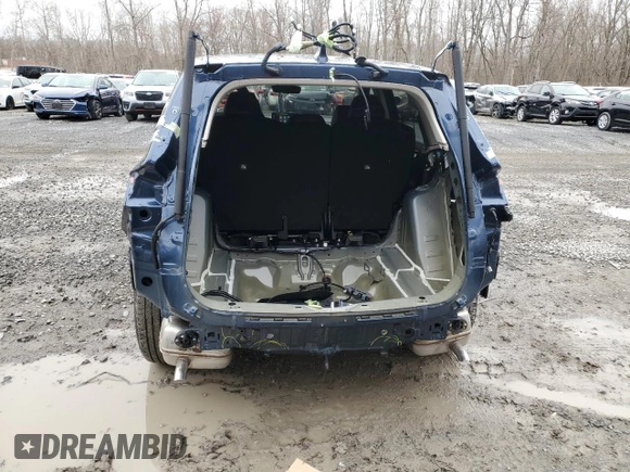 2025 Honda CR-V EX-L with VIN 2HKRS4H70SH410703, listed as a Copart auction lot 51686085 with 5,818 mi miles and Salvage Title. Bid and sale history available at DreamBid. Image 6.
