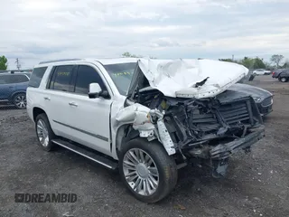 2016 Cadillac Escalade Platinum z VIN 1GYS4DKJ2GR316025, wystawiony jako IAAI lot #42039284 z przebiegiem Nie podano mil oraz . Historia ofert i sprzedaży dostępna na DreamBid. Obrazek 1.