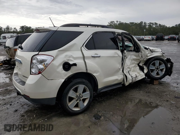 2014 Chevrolet Equinox LT with VIN 1GNALCEKXEZ121751, listed as a Copart auction lot 50181625 with 116,972 mi miles and Salvage Title. Bid and sale history available at carsss.com. Image 3.