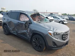 2020 GMC Terrain SLT z VIN 3GKALVEV6LL135119, wystawiony jako IAAI lot #42418154 z przebiegiem 33 514 mil mil oraz . Historia ofert i sprzedaży dostępna na DreamBid. Obrazek 1.