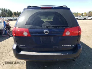 2006 Toyota Sienna CE with VIN 5TDZA23C06S403715, listed as a Copart auction lot 52394345 with 210,541 mi miles and Salvage Title. Bid and sale history available at carsss.com. Image 6.