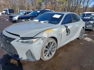 2024 Lexus IS with VIN JTHBZ1E21R5036230, listed as a IAAI auction lot 41514738 with 4,861 mi miles. Bid and sale history available at carsss.com. Image 17.