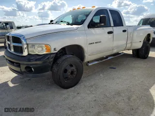 2005 Dodge Ram 3500 SLT with VIN 3D7MS48C85G707521, listed as a Copart auction lot 77564094 with 240,770 mi miles and Salvage Title. Bid and sale history available at carsss.com. Image 1.