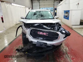 2020 GMC Terrain SLE with VIN 3GKALTEV3LL225543, listed as a Copart auction lot 59865285 with 42,001 mi miles and Salvage title. Bid and sale history available at DreamBid. Image 5.