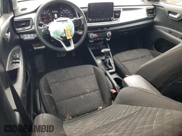 2022 Kia Rio LX with VIN 3KPA24AD1NE501016, listed as a Copart auction lot 80869534 with 64,305 mi miles and Salvage Title. Bid and sale history available at carsss.com. Image 8.