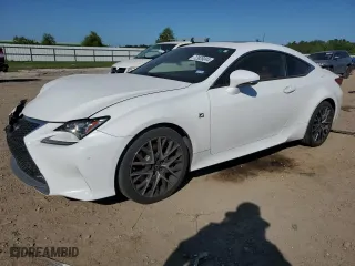 2015 Lexus RC 350 with VIN JTHHE5BC0F5004438, listed as a Copart auction lot 72926044 with 85,969 mi miles and Salvage Title. Bid and sale history available at carsss.com. Image 1.