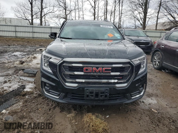 2024 GMC Terrain AT4 with VIN 3GKALYEG7RL177925, listed as a Copart auction lot 50563215 with 14,169 mi miles and Salvage title. Bid and sale history available at DreamBid. Image 5.