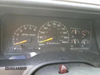 1997 Chevrolet Silverado 1500 with VIN 2GCEK19R4V1250361, listed as a Copart auction lot 48798925 with 90,193 mi miles and Salvage Title. Bid and sale history available at DreamBid. Image 9.
