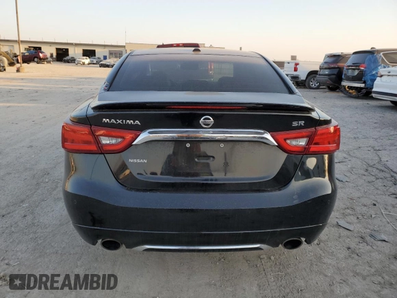 2017 Nissan Maxima SV with VIN 1N4AA6AP0HC420843, listed as a Copart auction lot 49040375 with 48,884 mi miles and Salvage Title. Bid and sale history available at DreamBid. Image 6.