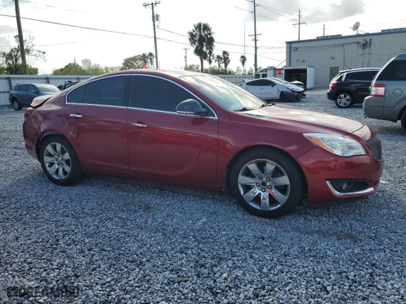 2014 Buick Regal with VIN 2G4GK5EXXE9172993, listed as a Copart auction lot 47795365 with 252,649 mi miles and Salvage Title. Bid and sale history available at carsss.com. Image 4.