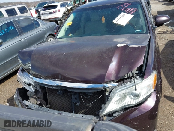 2011 Toyota Avalon with VIN 4T1BK3DB8BU416045, listed as a IAAI auction lot 41711885 with 153,910 mi miles and . Bid and sale history available at DreamBid. Image 12.