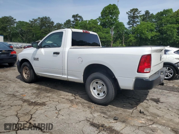 2015 Ram 1500 Express z VIN 3C6JR6AG7FG569786, wystawiony jako Copart lot #56366865 z przebiegiem Nie podano mil oraz Czysty tytuł • Clean title. Historia ofert i sprzedaży dostępna na DreamBid. Obrazek 2.
