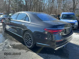 2022 Mercedes-Benz S-Class S 500 with VIN W1K6G6DB9NA088879, listed as a IAAI auction lot 41805550 with 49,053 mi miles. Bid and sale history available at carsss.com. Image 3.