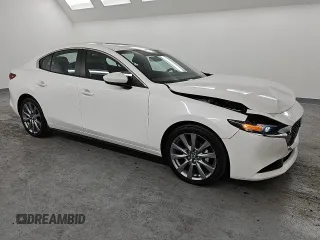 2025 Mazda 3 S Preferred with VIN JM1BPACM7S1761419, listed as a Copart auction lot 47939415 with 9,836 mi miles and Clean Title. Bid and sale history available at DreamBid. Image 4.