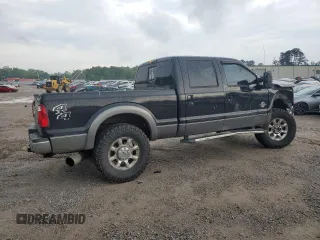 2011 Ford F-250 XL with VIN 1FT7W2BT2BEA73019, listed as a Copart auction lot 53987465 with 268,537 mi miles and Salvage title. Bid and sale history available at DreamBid. Image 3.