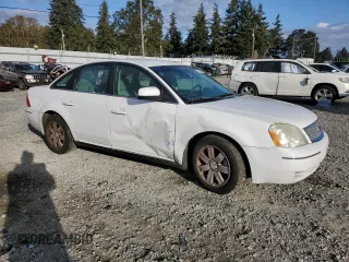 2007 Ford Five Hundred SEL with VIN 1FAHP24157G154398, listed as a Copart auction lot 74328764 with 196,601 mi miles and Salvage Title. Bid and sale history available at carsss.com. Image 4.