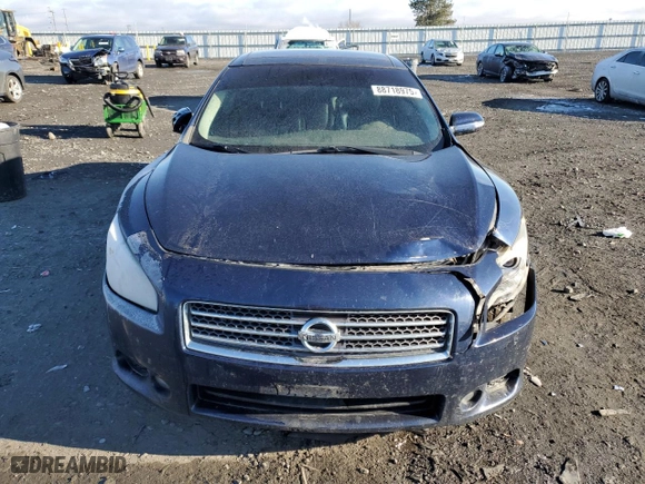 2009 Nissan Maxima 3.5 S with VIN 1N4AA51E09C859907, listed as a Copart auction lot 88718975 with 0 mi miles and Salvage Title. Bid and sale history available at carsss.com. Image 5.