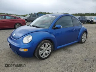 2003 Volkswagen New Beetle Coupe GLS with VIN 3VWCD21CX3M444653, listed as a Copart auction lot 49804375 with 142,276 mi miles and Salvage Title. Bid and sale history available at carsss.com. Image 1.