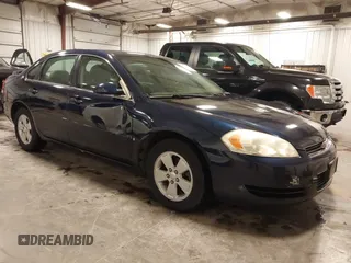 2007 Chevrolet Impala LT with VIN 2G1WT58K879156199, listed as a IAAI auction lot 41998450 with 124,511 mi miles and . Bid and sale history available at DreamBid. Image 1.
