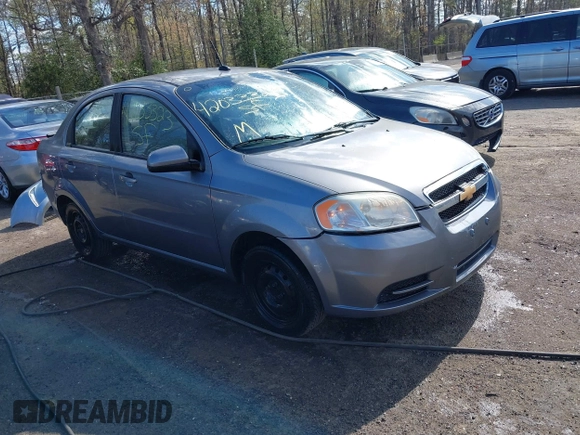 2010 Chevrolet Aveo 1LT with VIN KL1TD5DE0AB050527, listed as a IAAI auction lot 42033323 with 91,825 mi miles and . Bid and sale history available at DreamBid. Image 1.