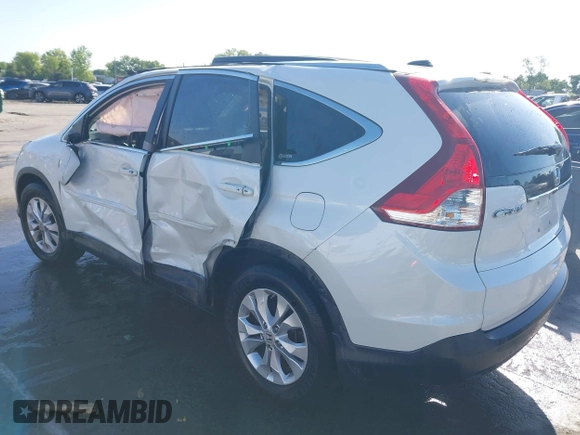 2012 Honda CR-V EX-L with VIN 5J6RM4H79CL046721, listed as a IAAI auction lot 42052051 with 145,892 mi miles. Bid and sale history available at carsss.com. Image 3.