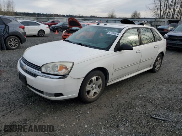 2004 Chevrolet Malibu Maxx LT z VIN 1G1ZU64844F238265, wystawiony jako Copart lot #87120874 z przebiegiem 121 155 mil mil oraz Czysty tytuł • Clean title. Historia ofert i sprzedaży dostępna na DreamBid. Obrazek 1.