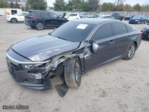 2020 Honda Accord Sedan LX with VIN 1HGCV1F16LA024758, listed as a IAAI auction lot 41015115 with 52,805 mi miles. Bid and sale history available at carsss.com. Image 17.