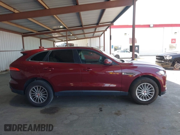 2017 Jaguar F-Pace 35t with VIN SADCS2BVXHA065444, listed as a IAAI auction lot 42441965 with 52,893 mi miles and . Bid and sale history available at DreamBid. Image 13.