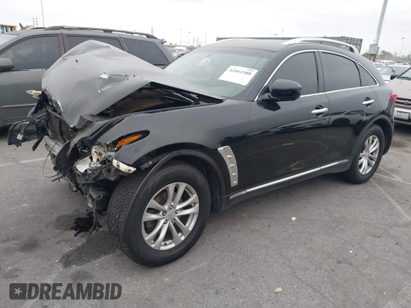 2013 Infiniti FX with VIN JN8CS1MW6DM172287, listed as a IAAI auction lot 42061588 with 112,689 mi miles and . Bid and sale history available at DreamBid. Image 17.