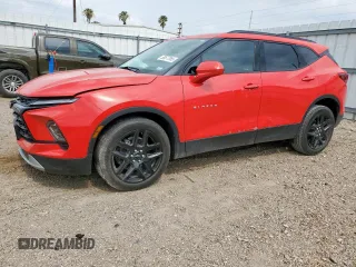 2023 Chevrolet Blazer LT with VIN 3GNKBCR41PS183719, listed as a Copart auction lot 58577065 with 36,610 mi miles and Salvage title. Bid and sale history available at DreamBid. Image 1.