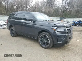 2023 Ford Expedition Limited with VIN 1FMJU1K82PEA35651, listed as a Copart auction lot 86011654 with 21,604 mi miles and Salvage Title. Bid and sale history available at carsss.com. Image 4.