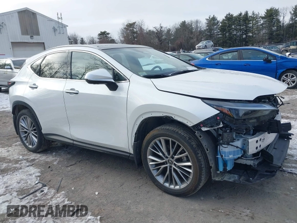 2024 Lexus NX with VIN JTJHGCEZXR5007672, listed as a IAAI auction lot 41298685 with 7,540 mi miles. Bid and sale history available at carsss.com. Image 13.