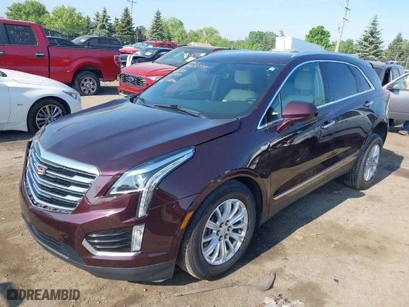 2018 Cadillac XT5 FWD with VIN 1GYKNARS2JZ145570, listed as a IAAI auction lot 39424345 with NaN miles. Bid and sale history available at carsss.com. Image 2.